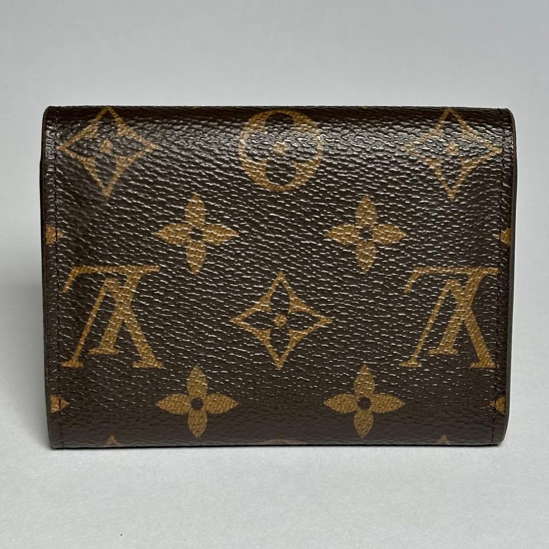 ルイヴィトン モノグラム ポルトモネロザリ フューシャ カードケース