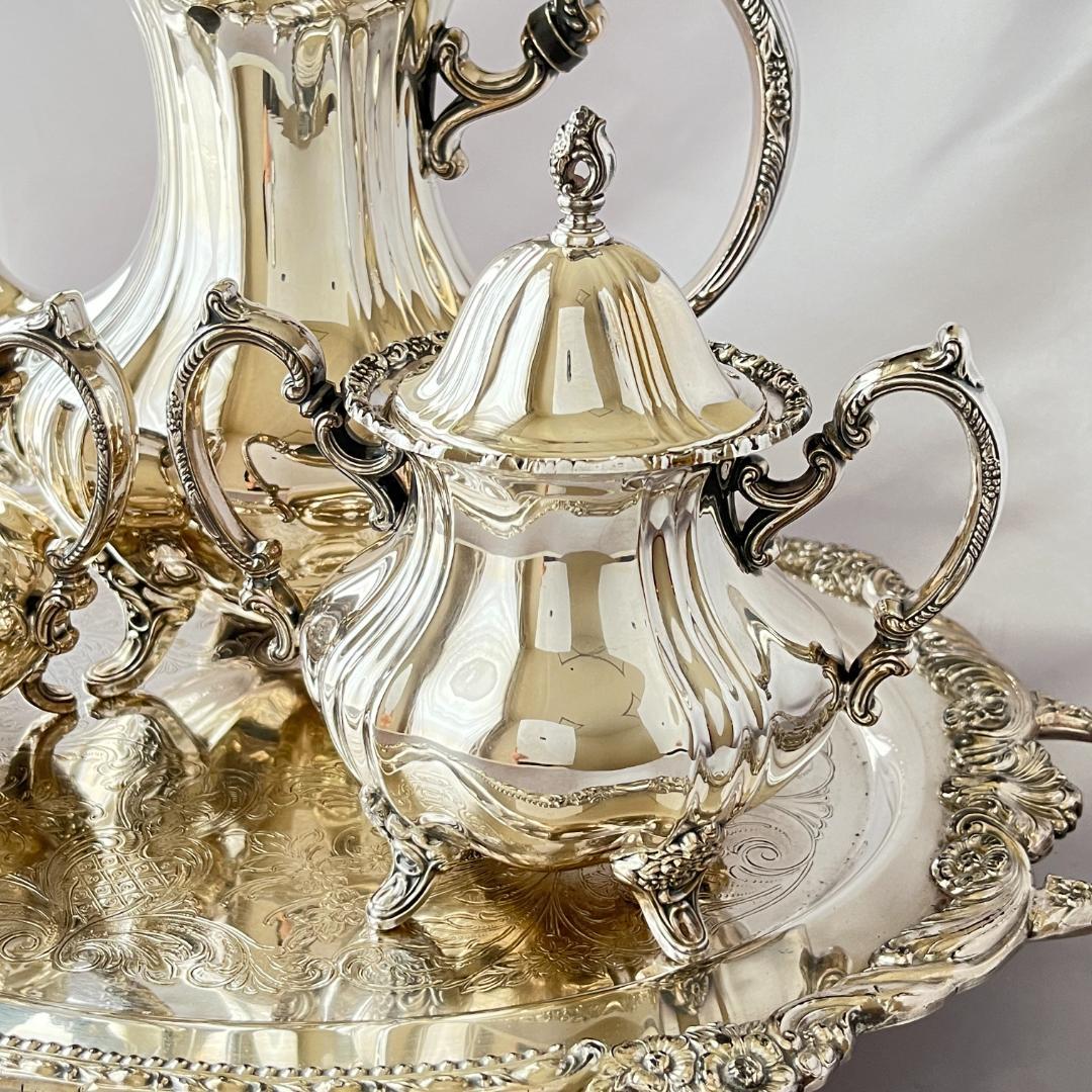 【Lancaster Rose】 ビクトリアンのティーサービス 3点