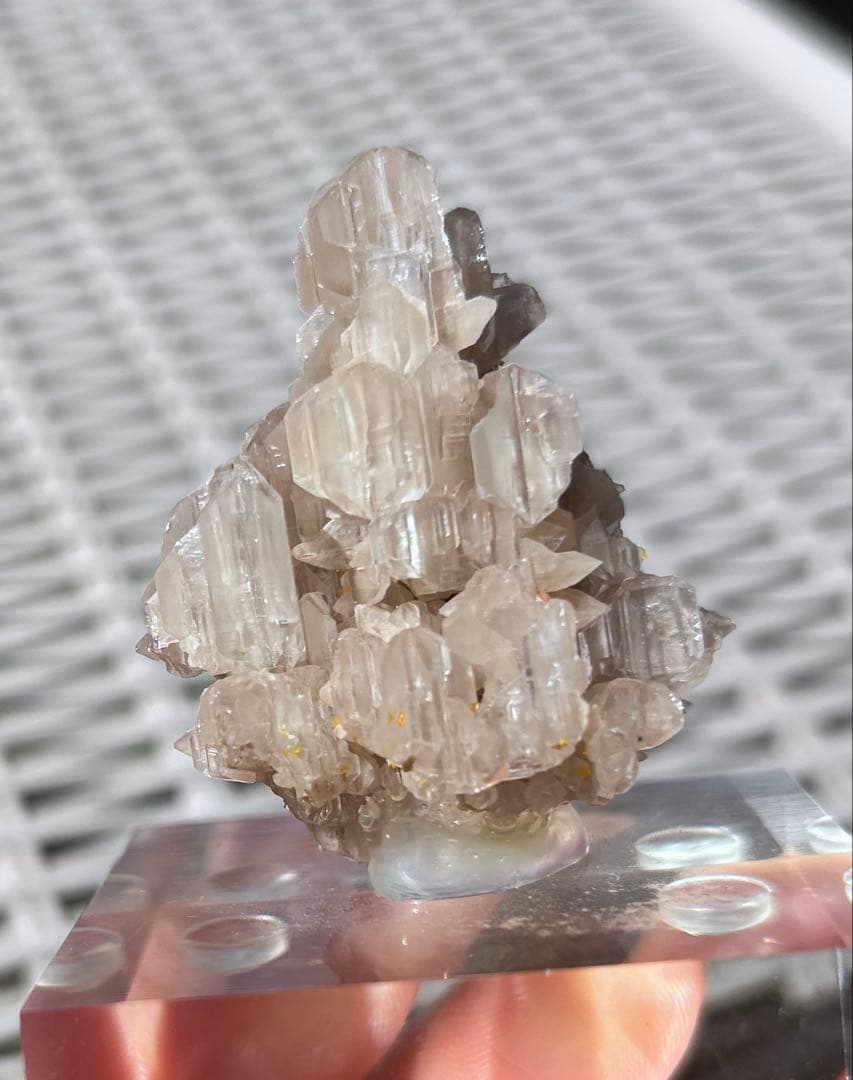 セルサイト ウルフェナイト 鉱物標本