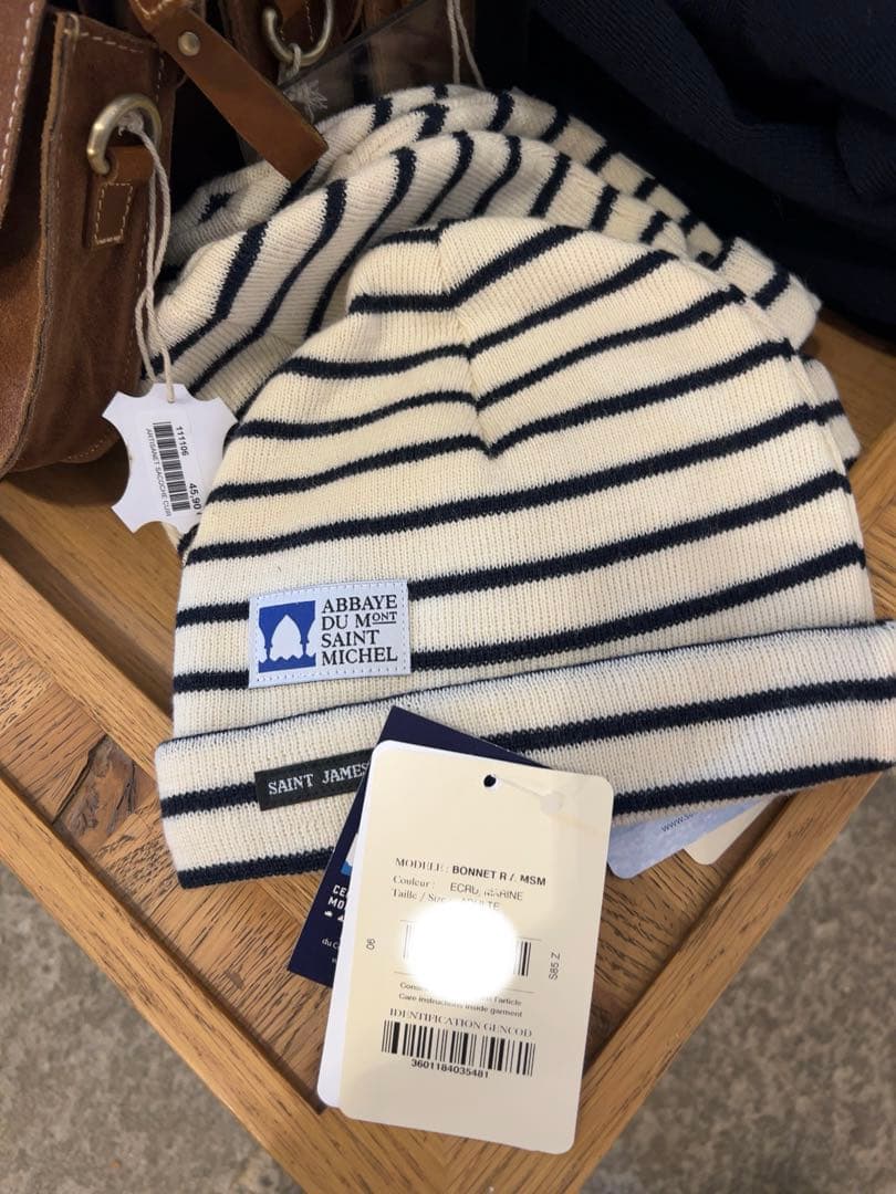 超貴重！　モンサンミッシェル　限定　ニット帽　セントジェームス　新品　未使用