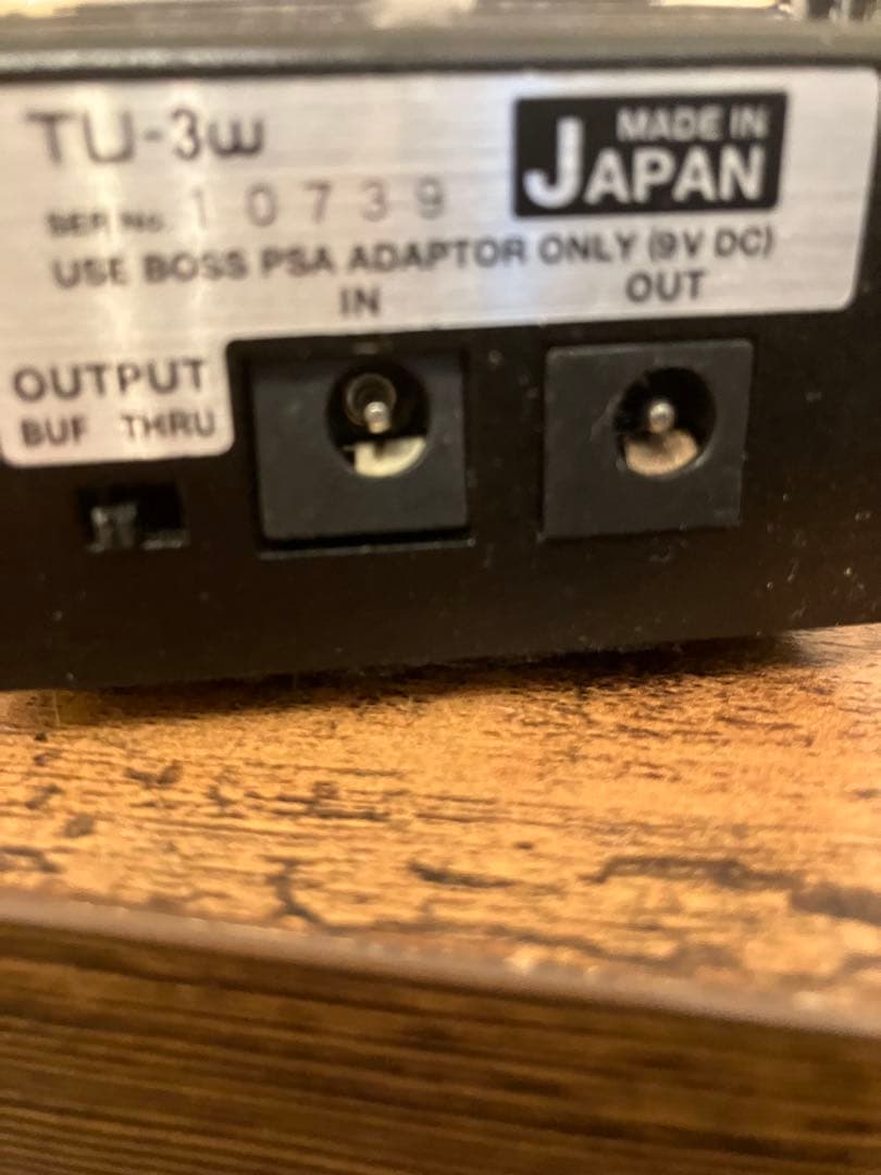 ギター TU-3w Chromatic Tuner, Buffer BOSS