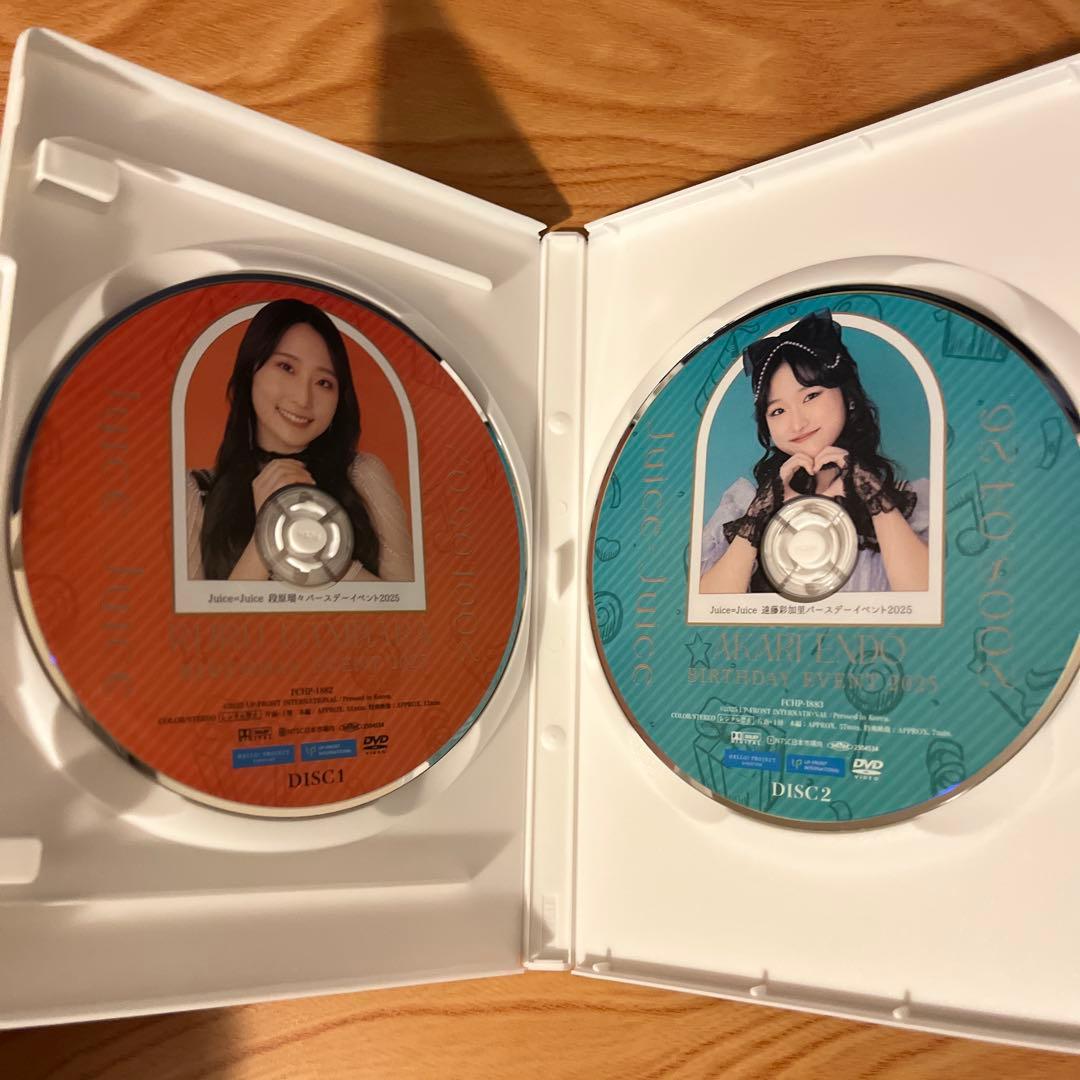 Juice-Juice 段原瑠々 遠藤彩加里 バースデーイベント2025 DVD