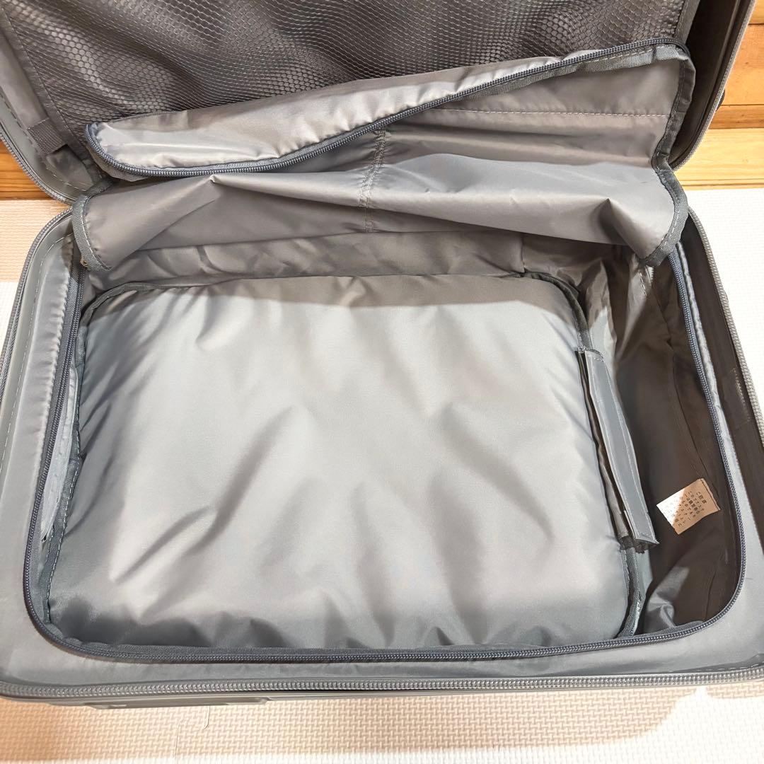 【美品】oltimo オルティモ キャリーケース フロントオープン 38L
