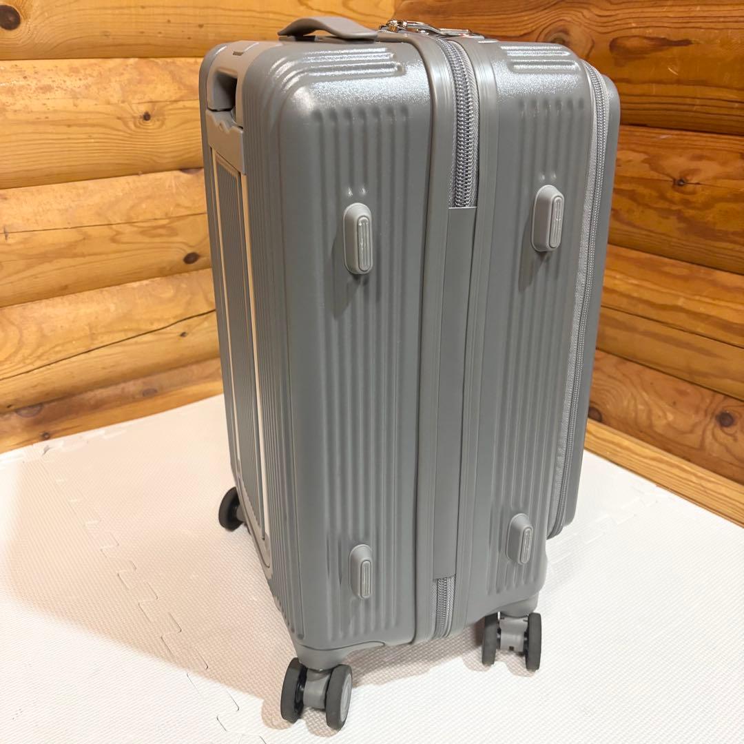 【美品】oltimo オルティモ キャリーケース フロントオープン 38L