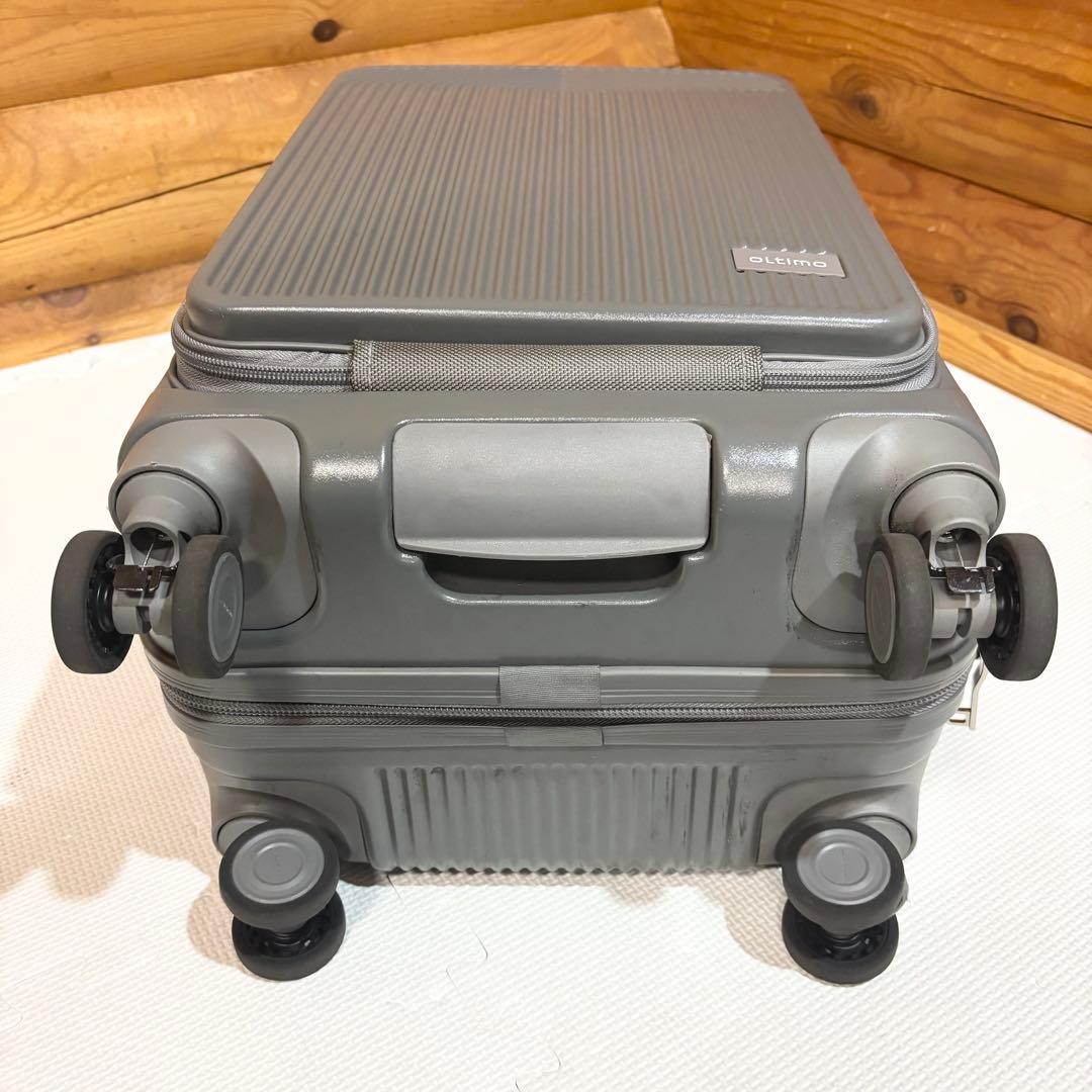 【美品】oltimo オルティモ キャリーケース フロントオープン 38L