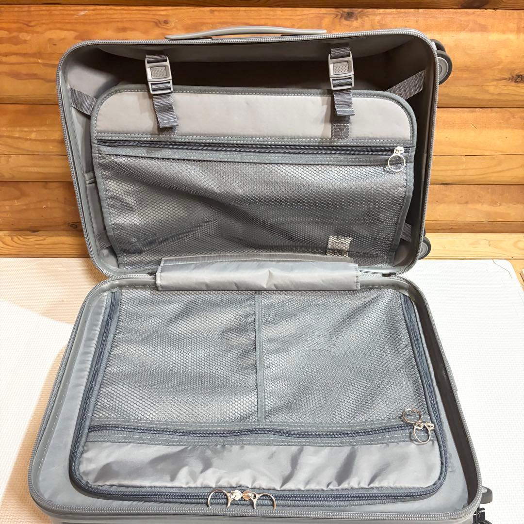 【美品】oltimo オルティモ キャリーケース フロントオープン 38L