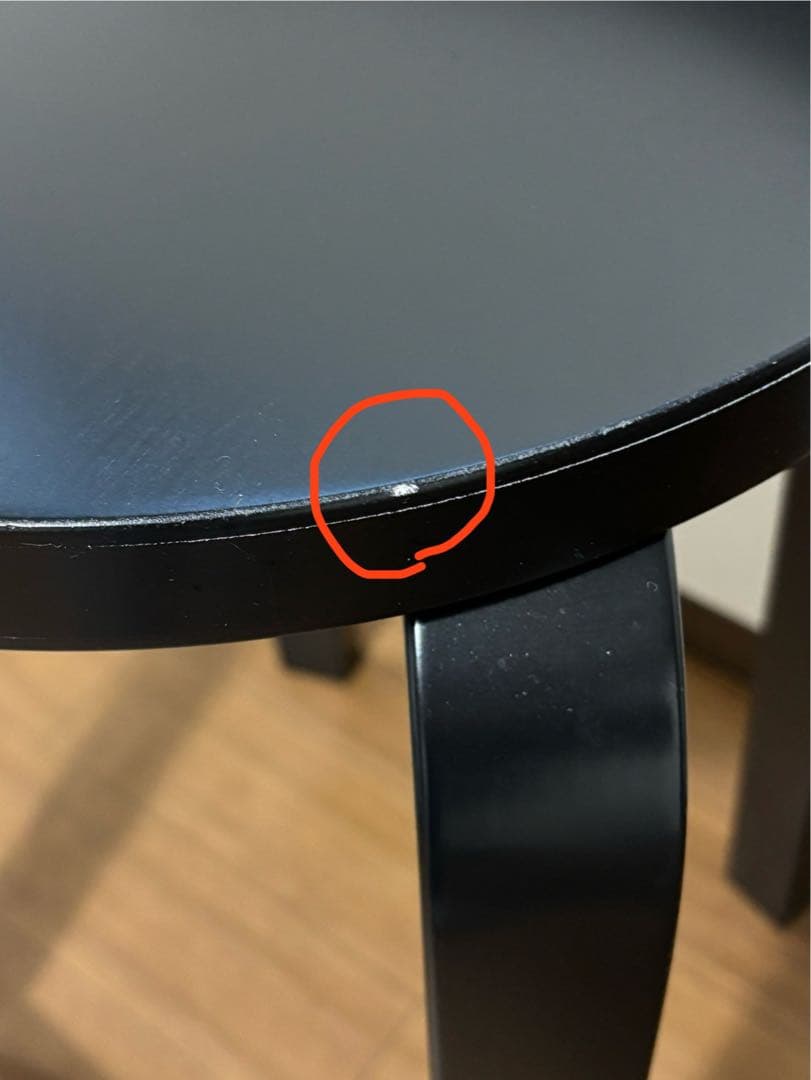 artek アルテック　K65 ハイチェア ブラック ラッカー　正規品