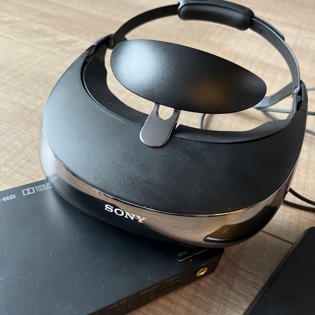 ポ*プ様 SONY ワイヤレスヘッドセット ヘッドマウントディスプレイ　HMZ-