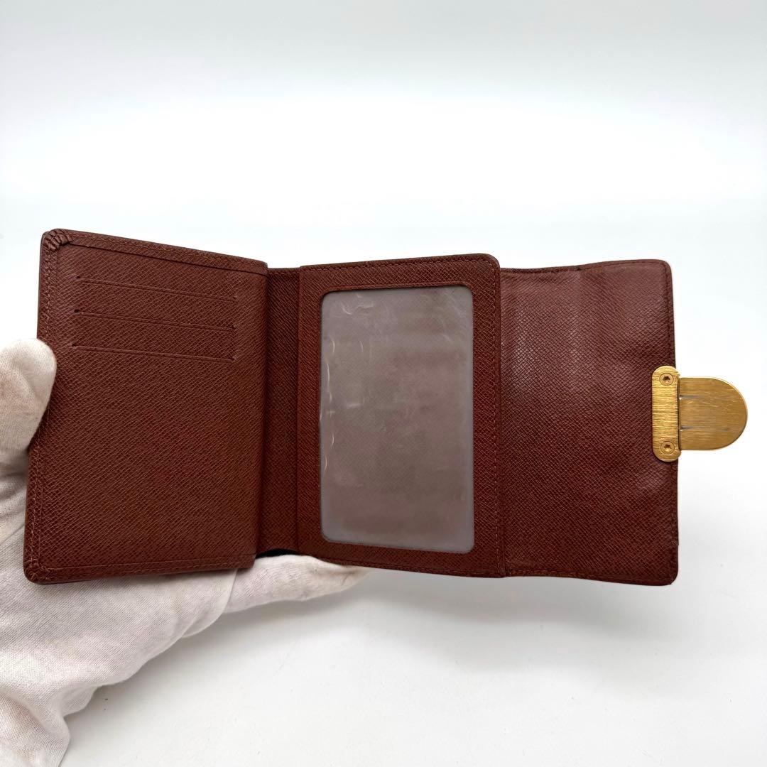 美品✨️ルイヴィトン　ポルトフォイユ　コアラ　カード９枚　財布　コンパクト