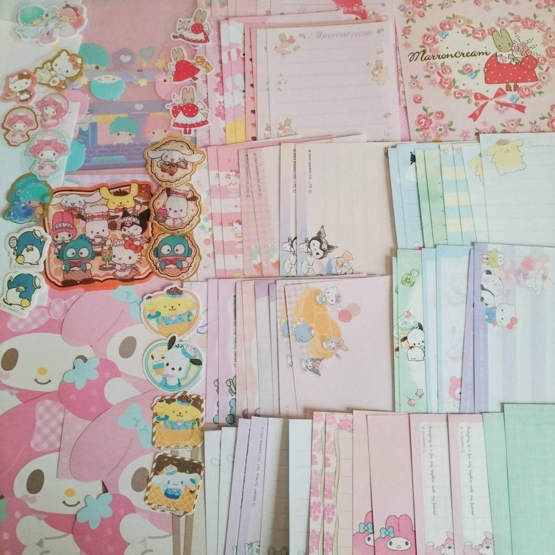 ２kg　メモ帳　マイメロ　キティ　大量　まとめ売り　サンリオ　ディズニー　マステ