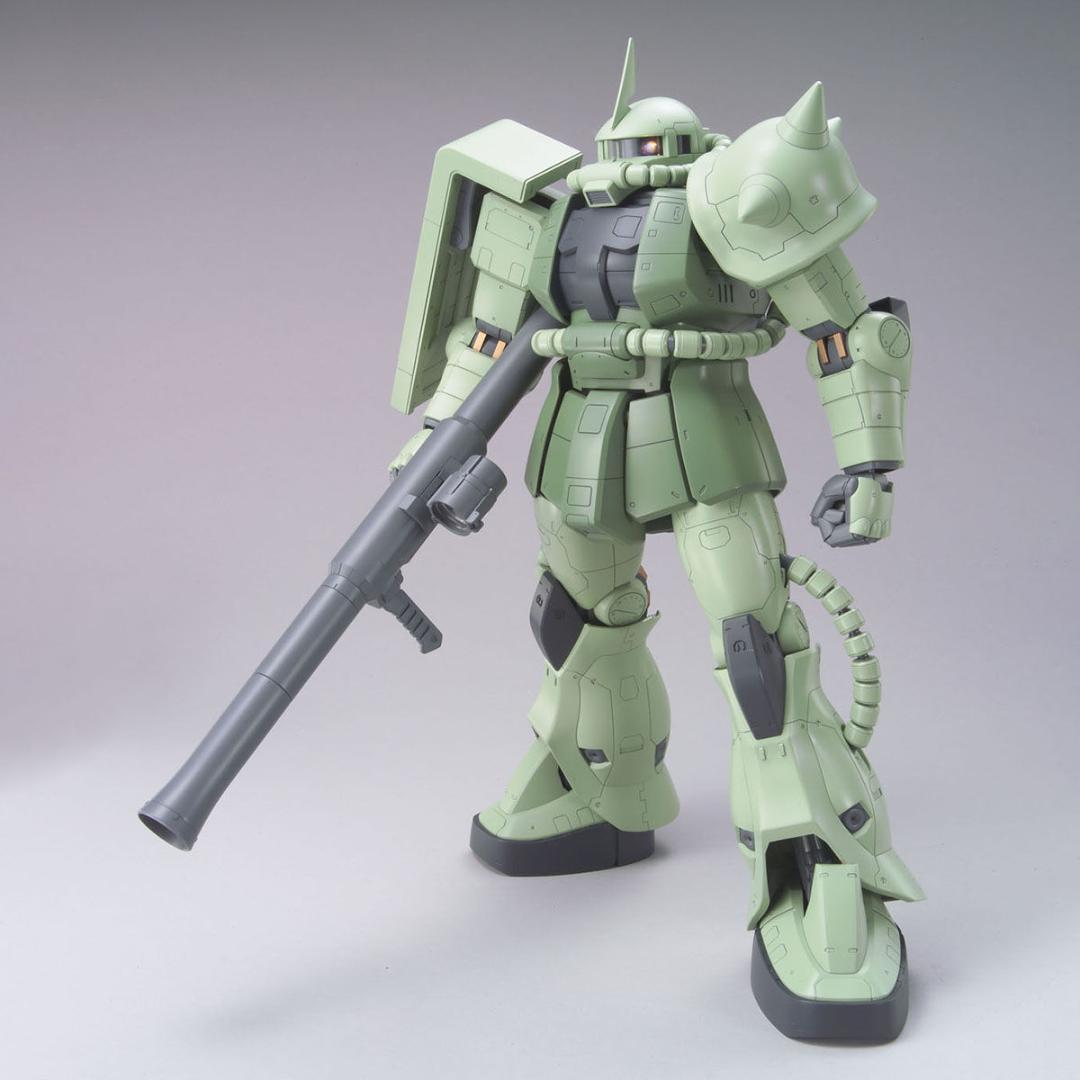 MEGA 1/48 MS-06F・MS-06S組立済 ・RX-78-2組立済