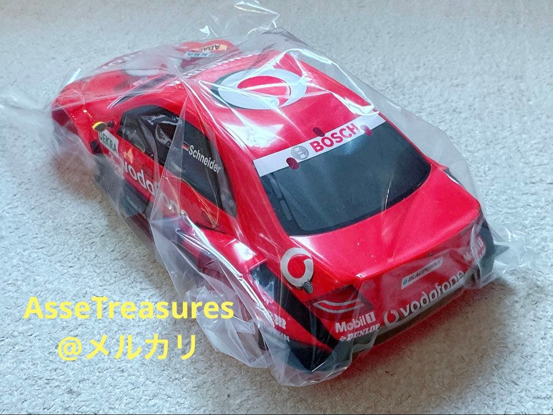 絶版 タミヤ RC 1/10 ボーダフォン・AMGメルセデス DTM 完成ボディ