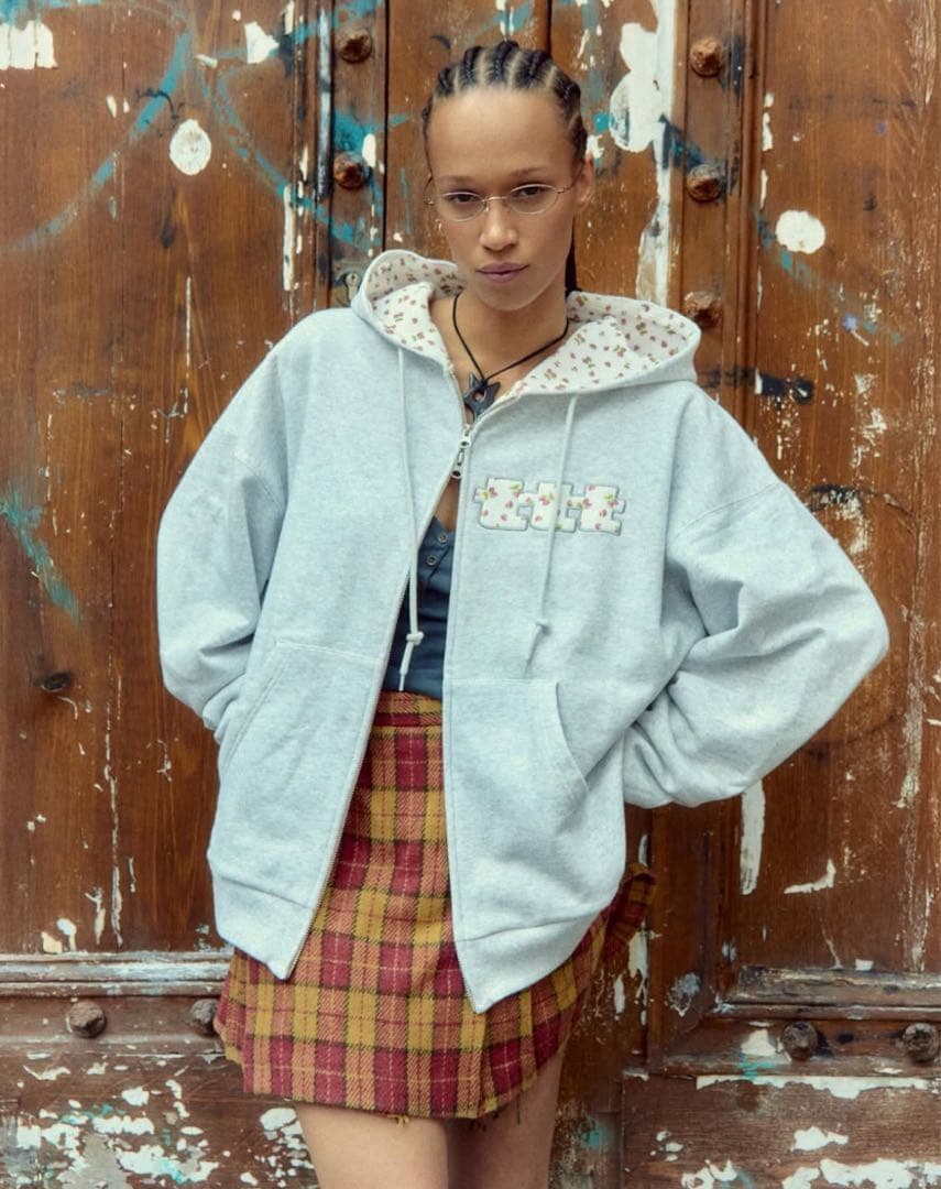 ttt_msw fruits zip hoodieフルーツ ダブルジップパーカー