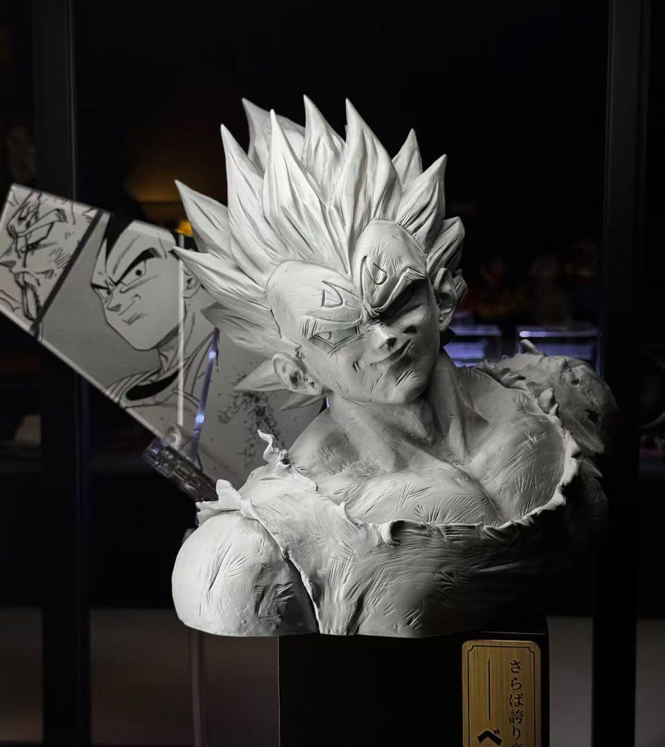 ドラゴンボール ベジータ ガレキ ガレージキット スタチュー X⑨④