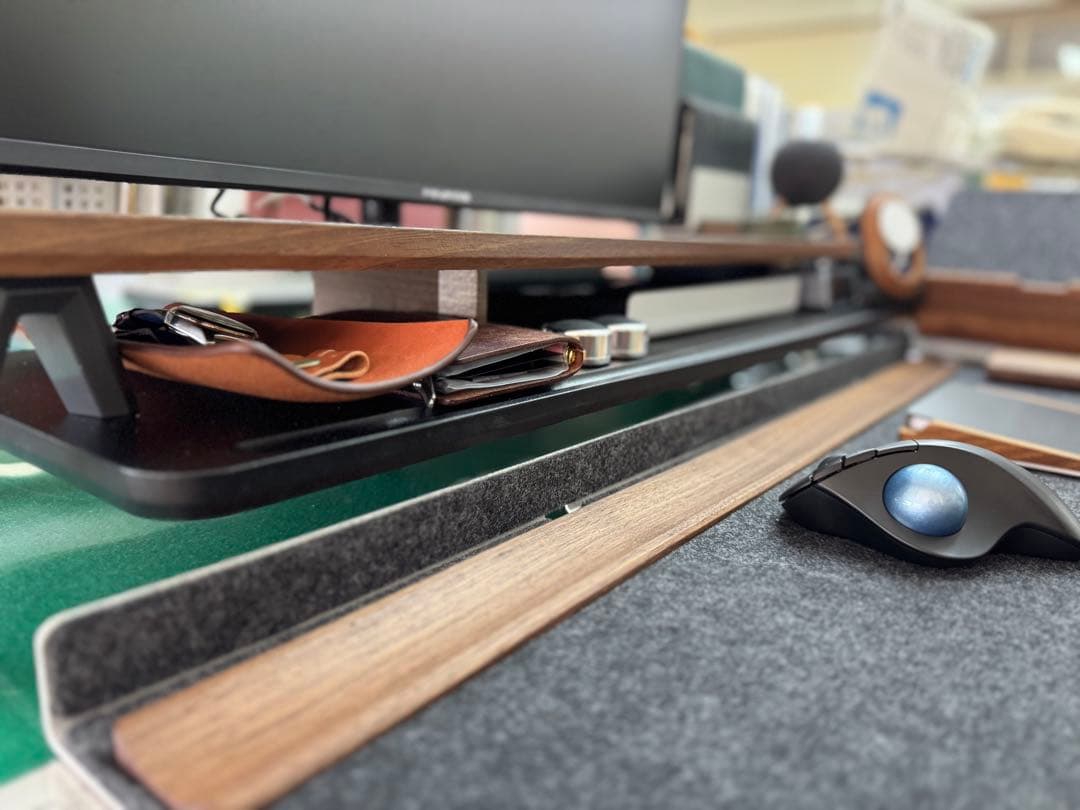 【新品同様】Fenge デスクシェルフ モニター台