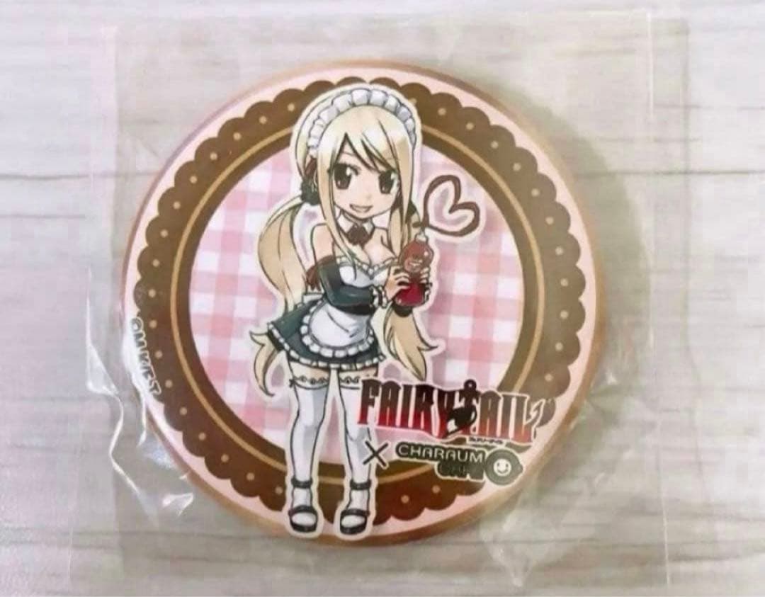 ☆ FAIRYTAIL キャラウムカフェ ルーシィ 缶バッジ① ☆ ※超レア！