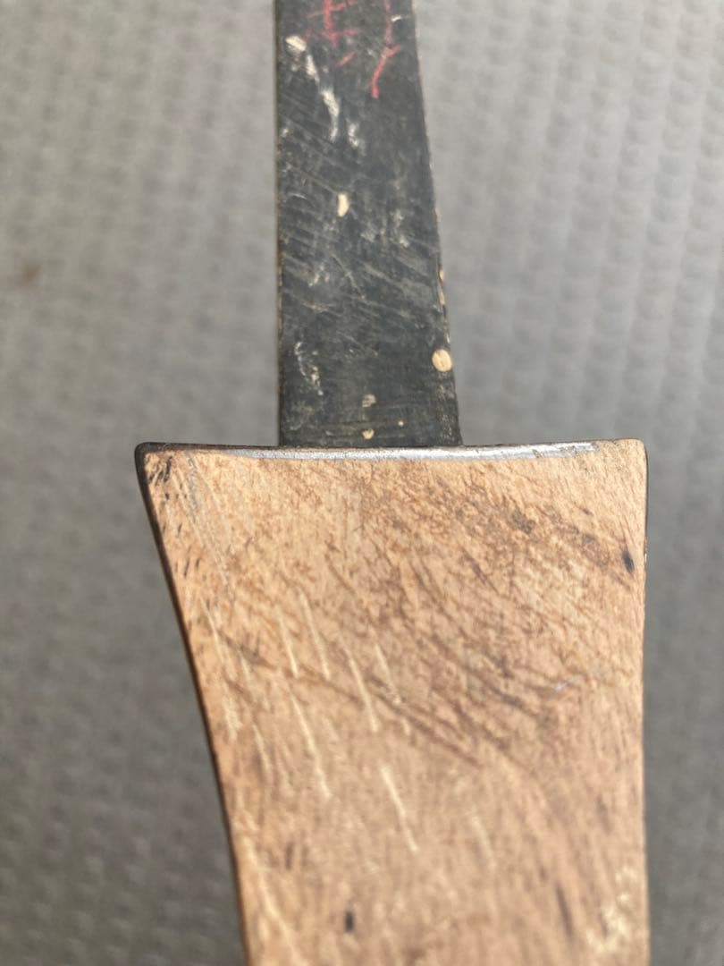 沖縄 三線 小振り 真壁 八重山黒木 竿 365g