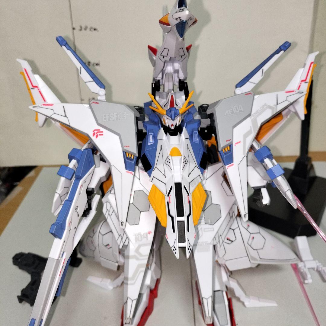 HG 1/144 ペーネロペー 塗装完成品 ガンプラ 閃光のハサウェイ 変形
