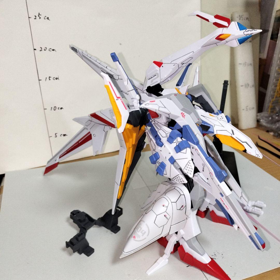HG 1/144 ペーネロペー 塗装完成品 ガンプラ 閃光のハサウェイ 変形