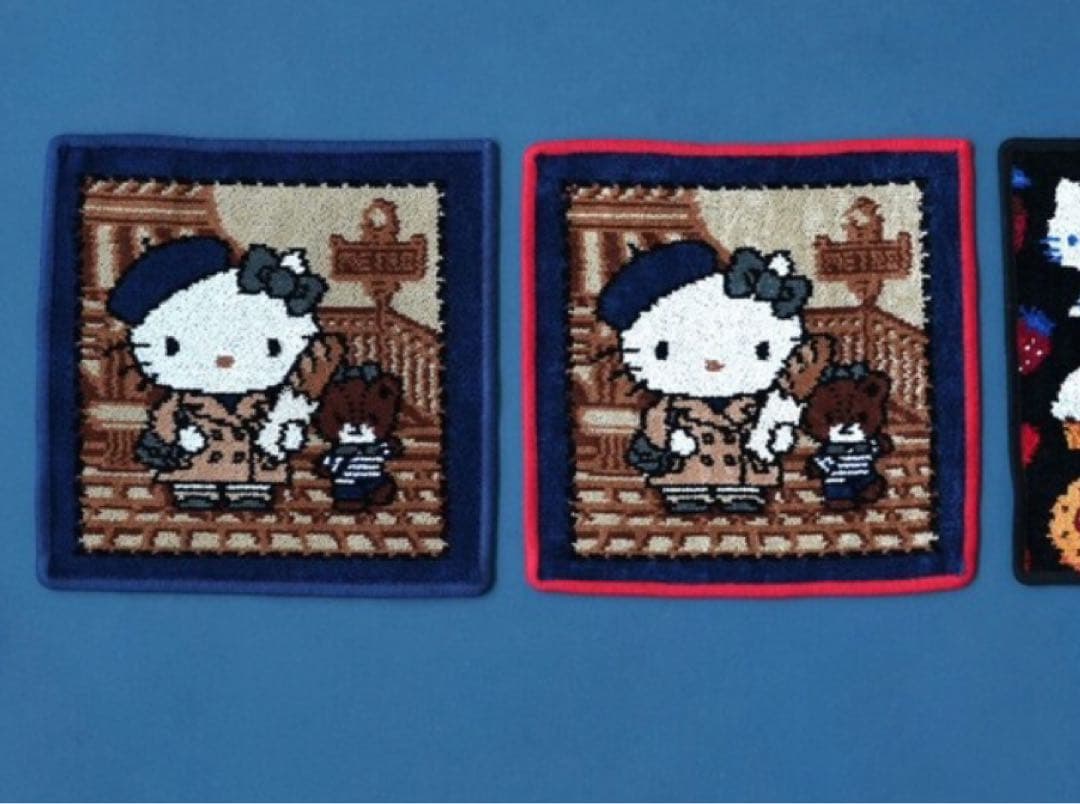 フェイラー 別注 イエナアンファン ハローキティ ハンカチ2枚セット