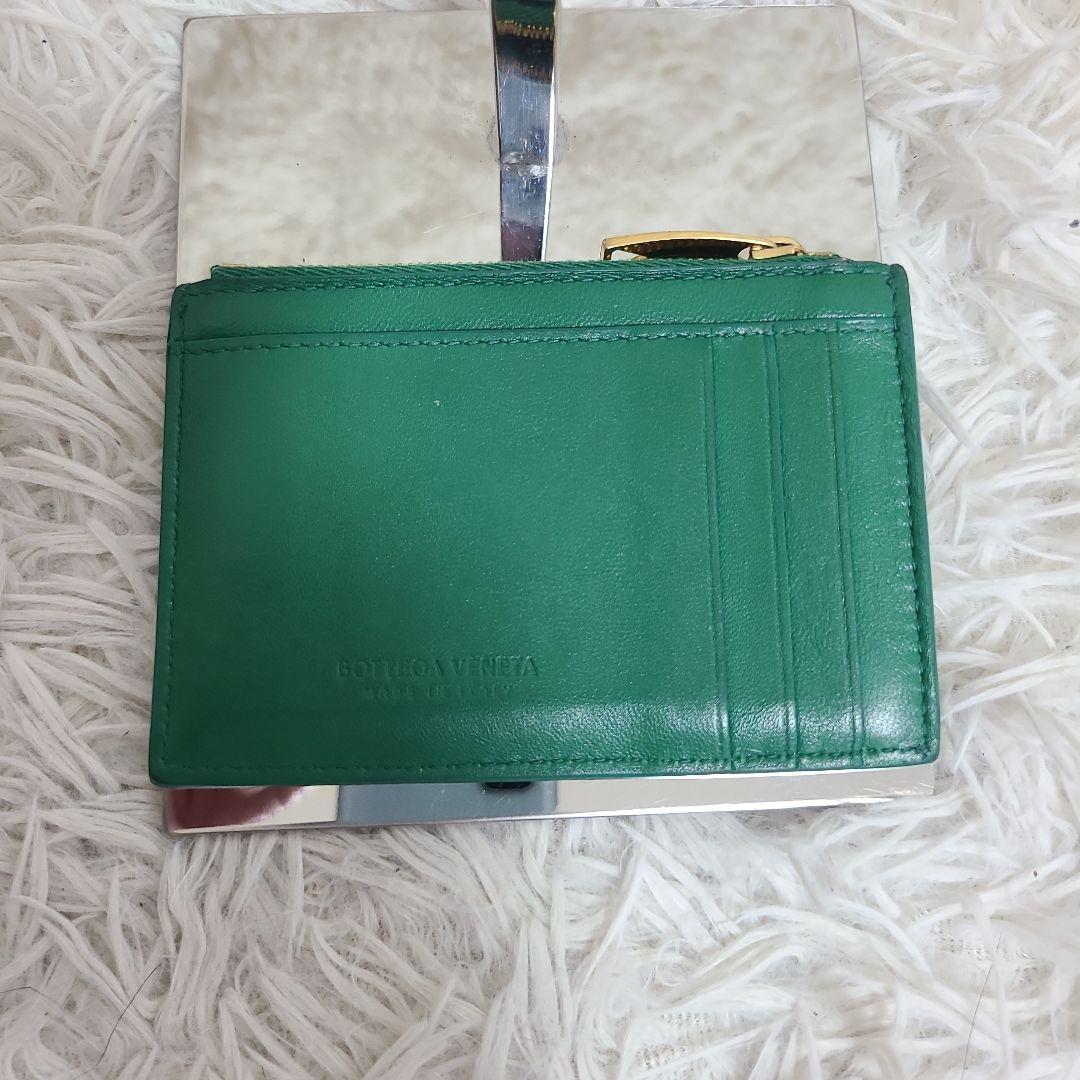 ボッテガヴェネタ　カセット　イントレチャート　グリーン　ケース