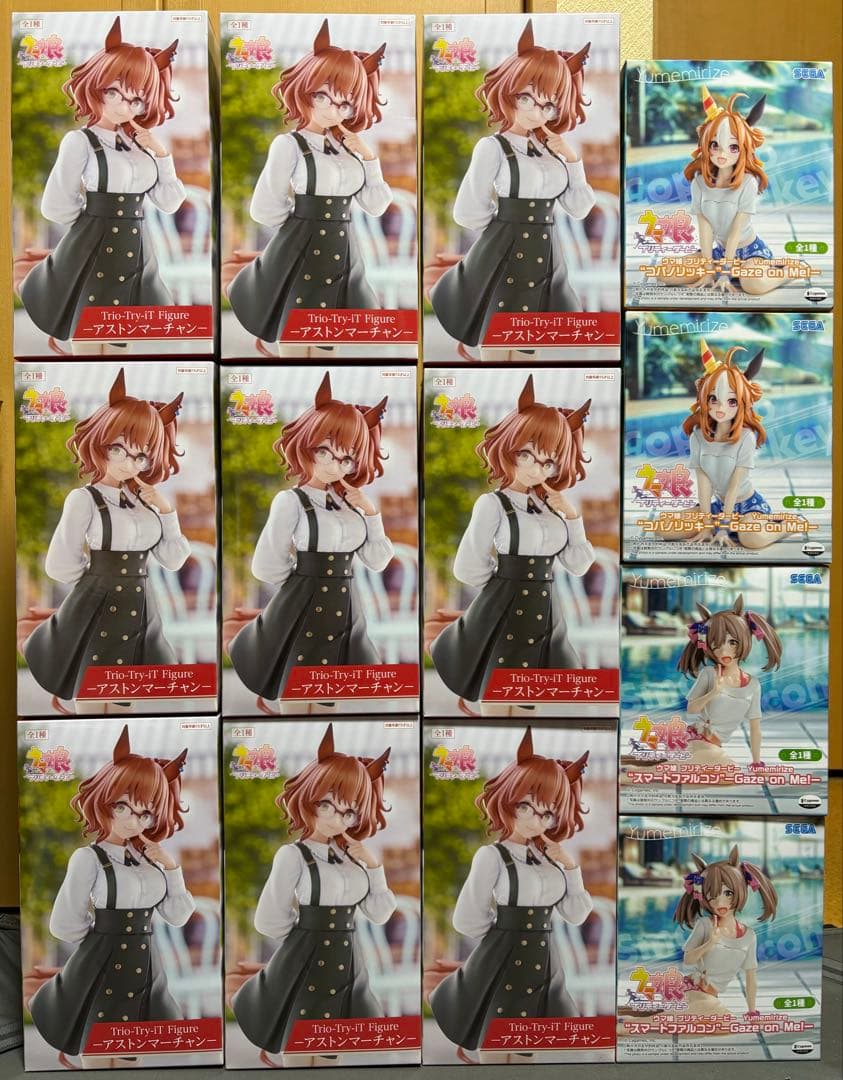 ウマ娘 アストンマーチャン スマートファルコン コパノリッキー フィギュア