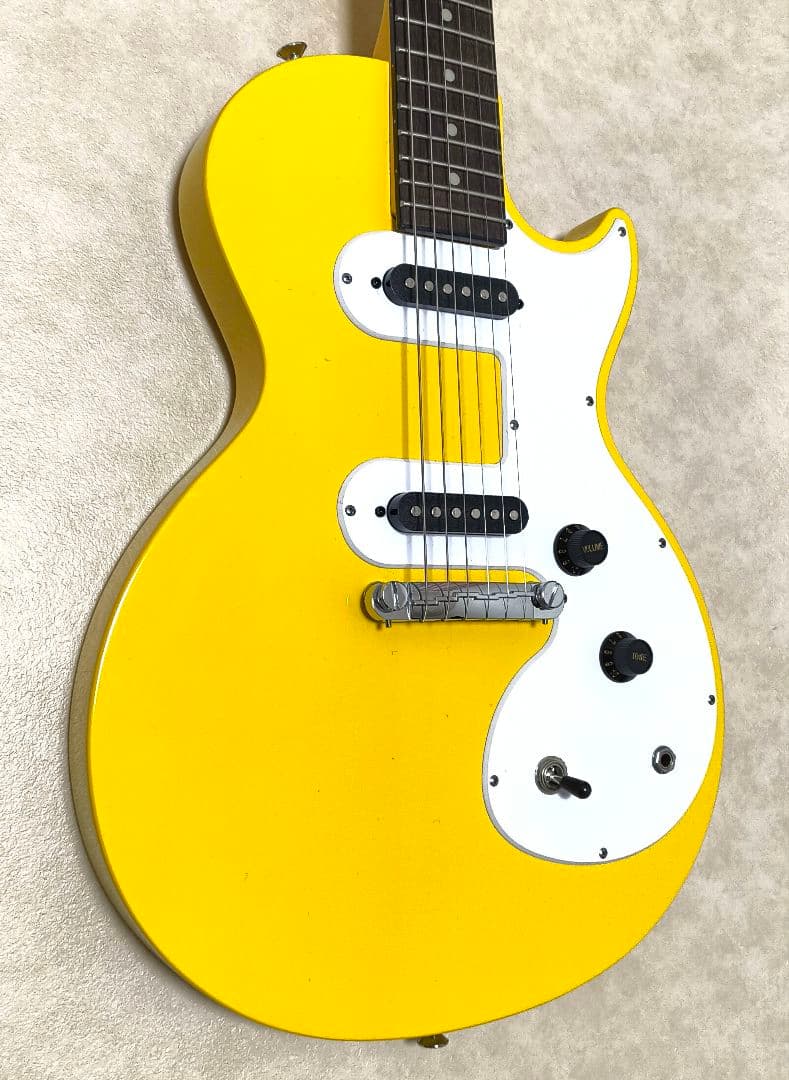 【メンテ済】Epiphone Les Paul SL YL 専用ソフトケース付き