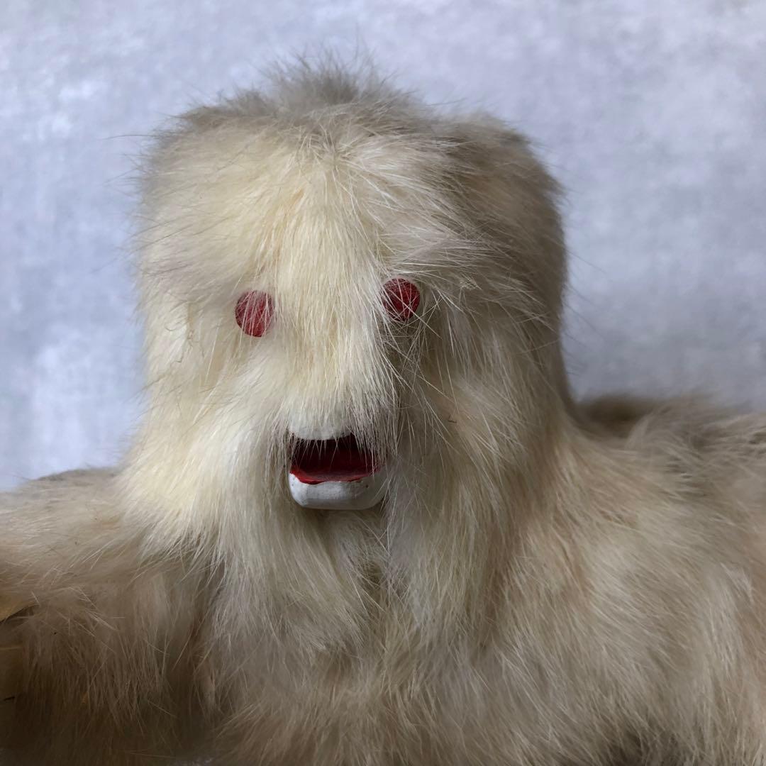 アンティーク カチナドール スノーマン 人形 カチーナ フィギュア