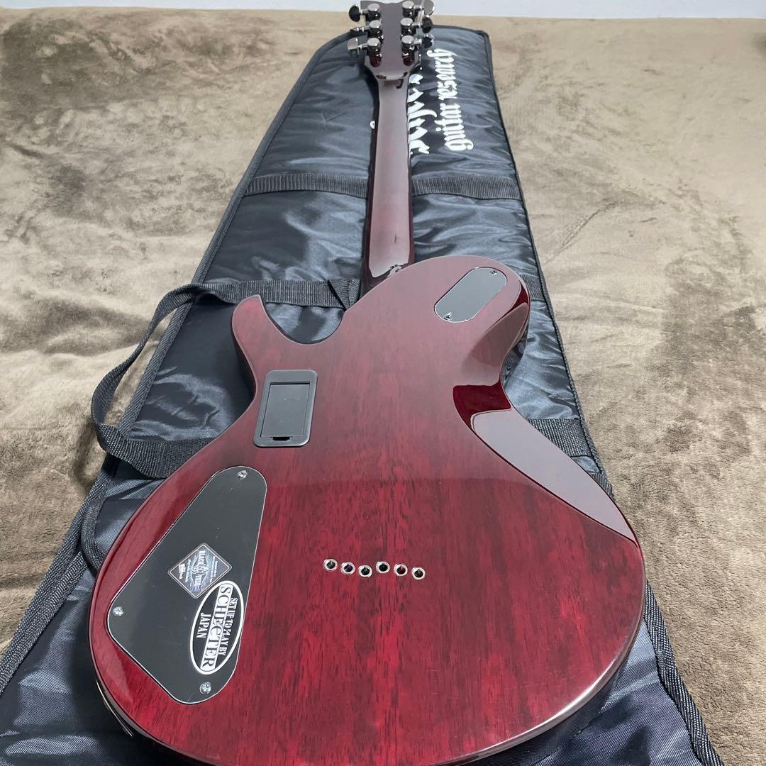 シェクター　ギター　EMG ケース付き