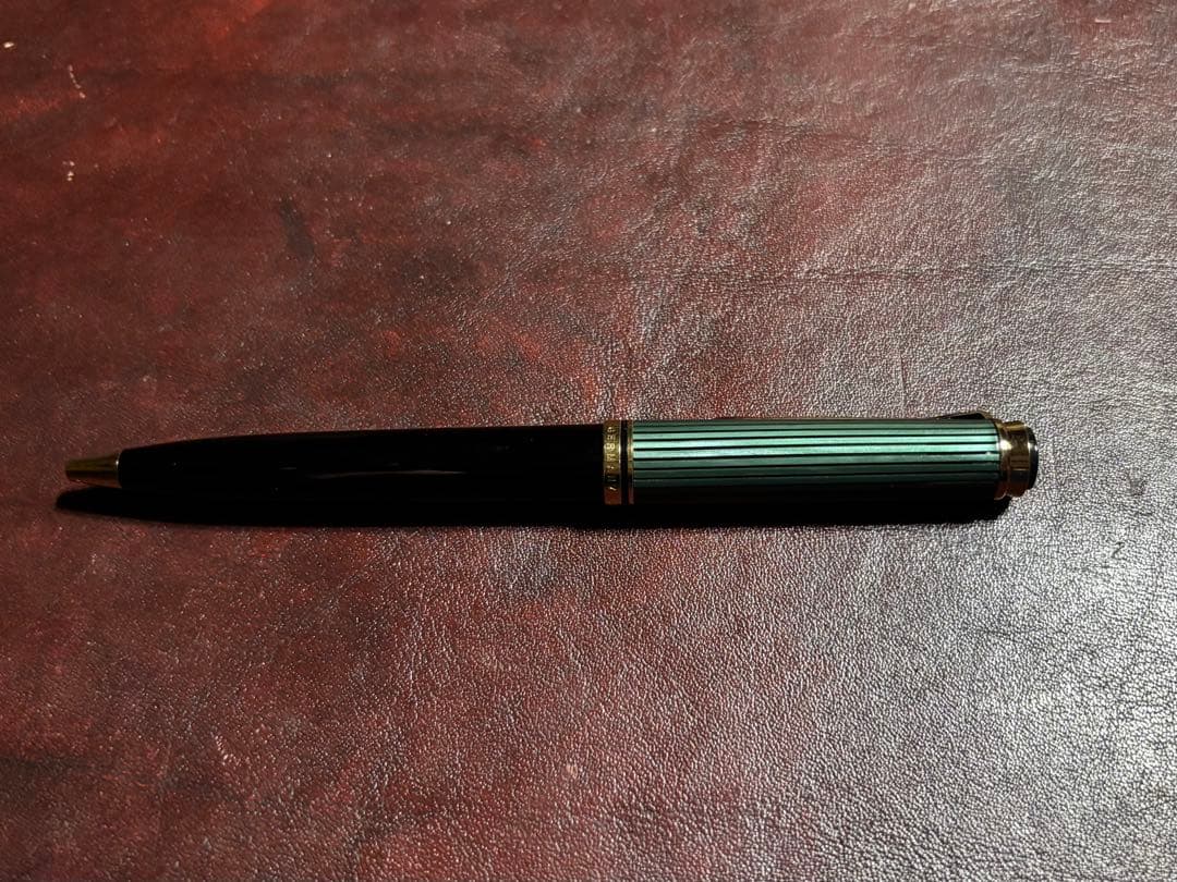 【特別価格】ペリカン K800 ボールペン 緑縞