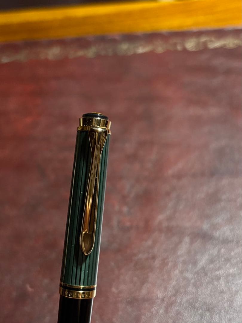 【特別価格】ペリカン K800 ボールペン 緑縞