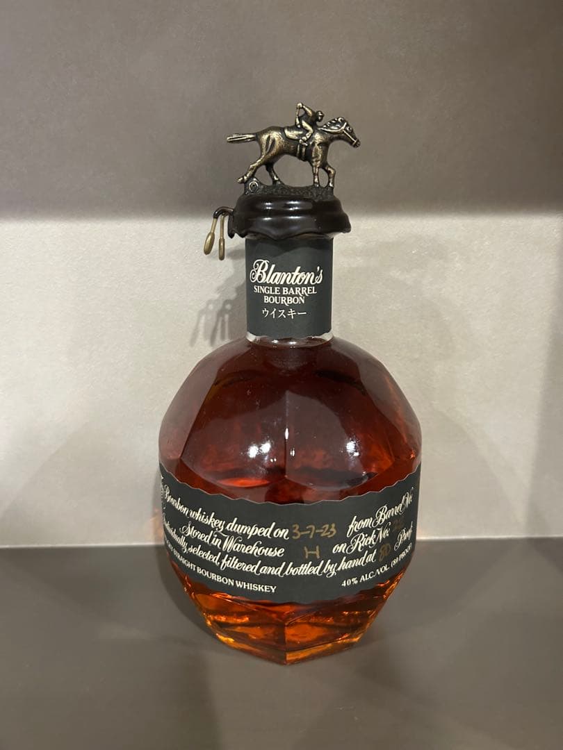 ★未開封品★ Blanton's ブラック　シングルバレルバーボン