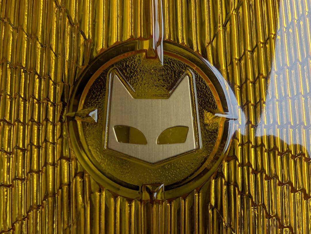 マーシャル 720 ヘッドライト リム付き イエローレンズ 金猫 キティカット