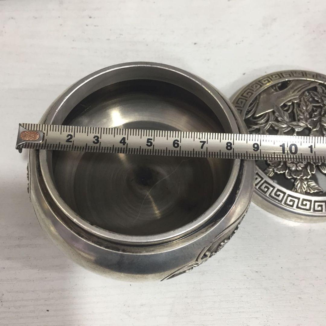 銅製 カササギ登梅香炉 薫る香炉 茶道香炉 香道具 装飾品 工芸品 置物