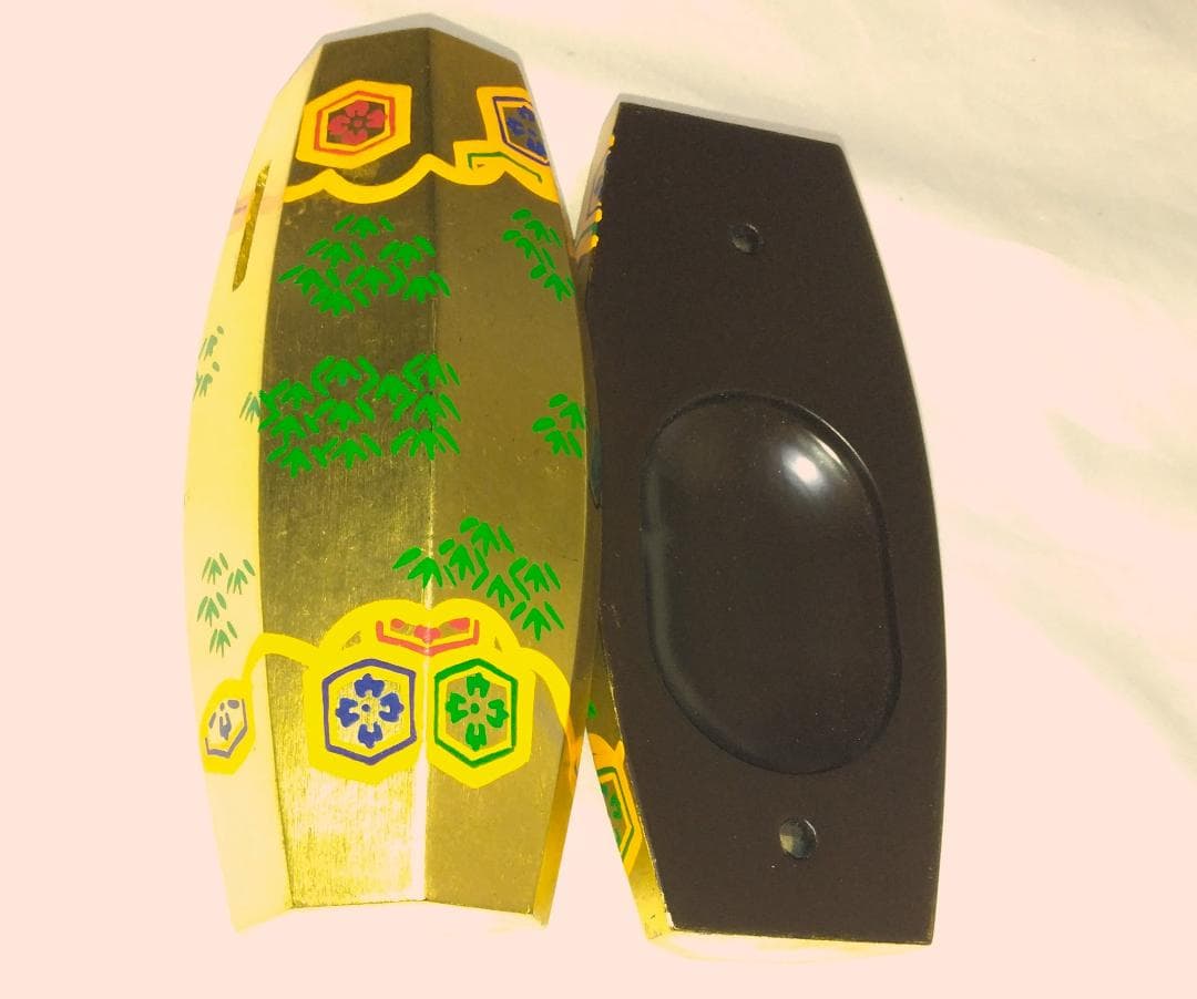 茶道具　京派塗師蒔絵師　平安豊泉作　本金ぶりぶり香合　美品！！