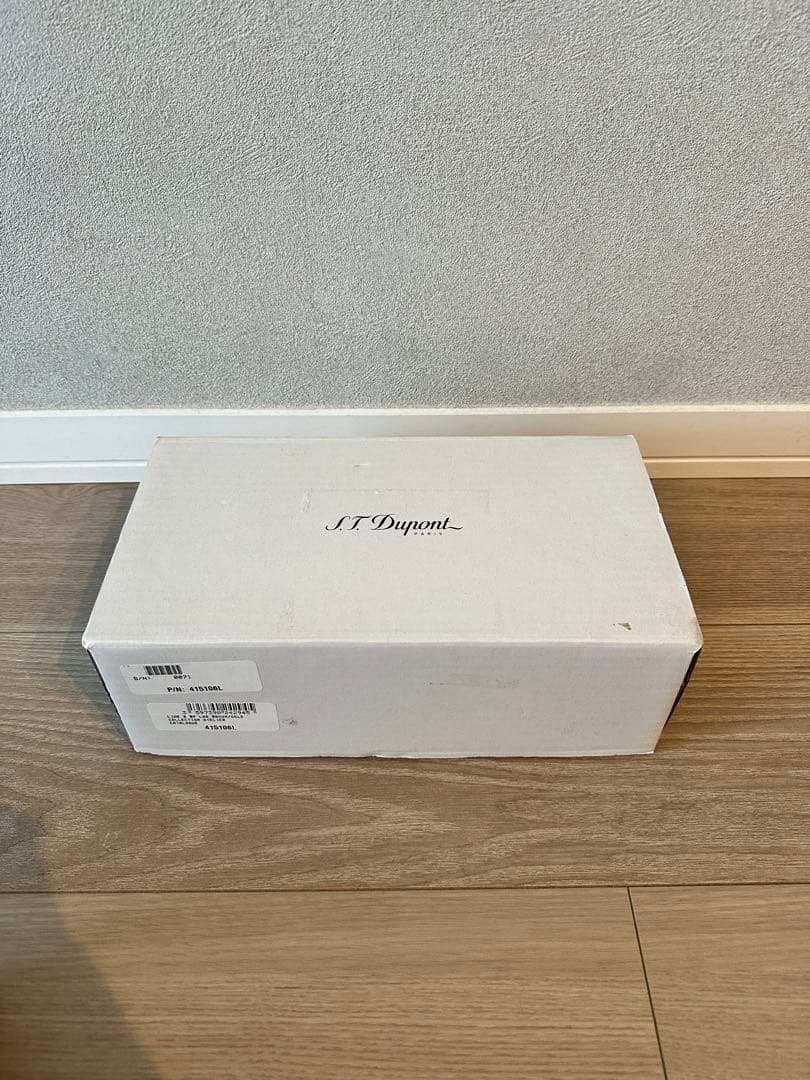 エス・テー・デュポン「ラインD ボールペン　ラージ 純正漆(ブラウンゴールド)」