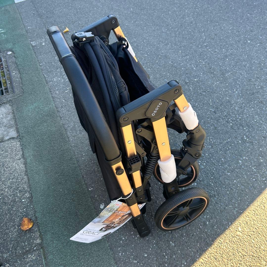 ゆ*有様 ジェックス OSOTO GRACE QC 自立式フレーム 犬猫兼用バギ