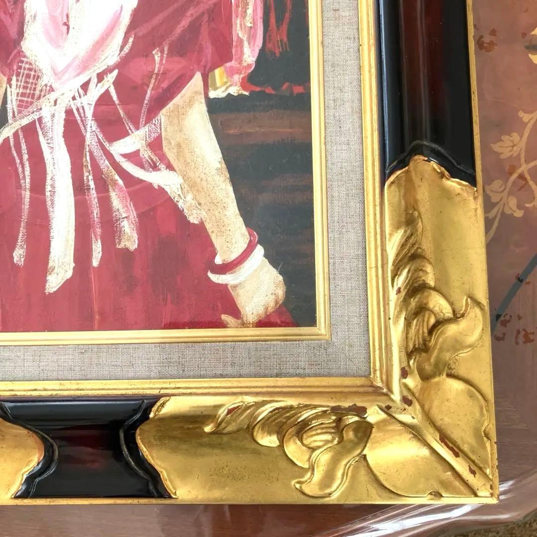 二科会会員・齋藤三郎　人気の赤いドレスの少女