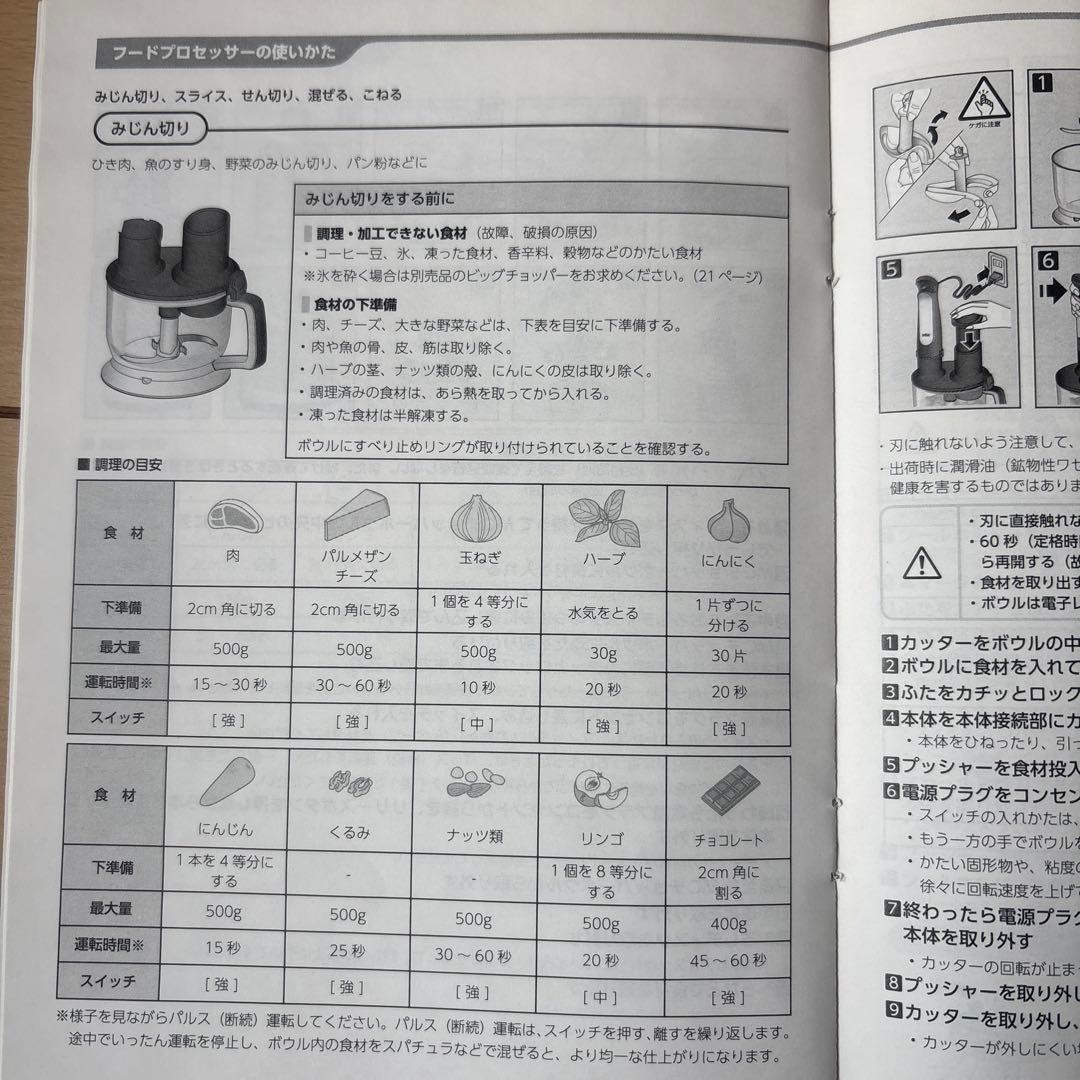 未使用品　Braun Multi Quick 7 フードプロセッサーのみ