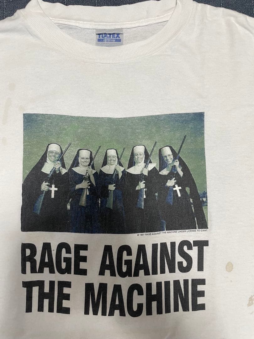 90s【rage against the machine】nuns&guns L