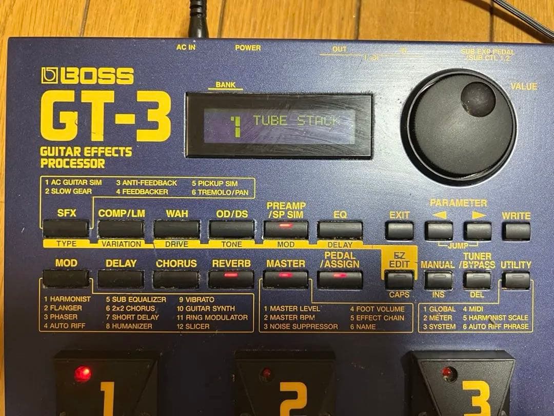 BOSS GT-3 ギター マルチエフェクター