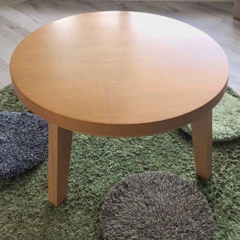 丸こたつテーブル 直径 80cm