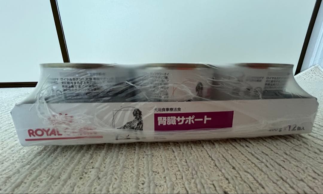  CANIN 早期腎臓サポート 3kgとウェット 36缶