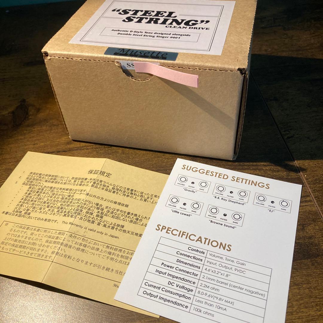 限定250台❗️VERTEX STEEL STRING SRV ヴァージョン‼️