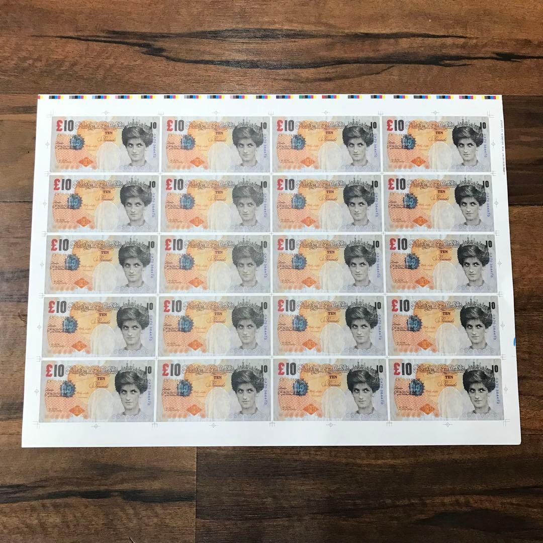 BANKSY バンクシー Di-Faced Tenner 10ポンド ダイアナ妃