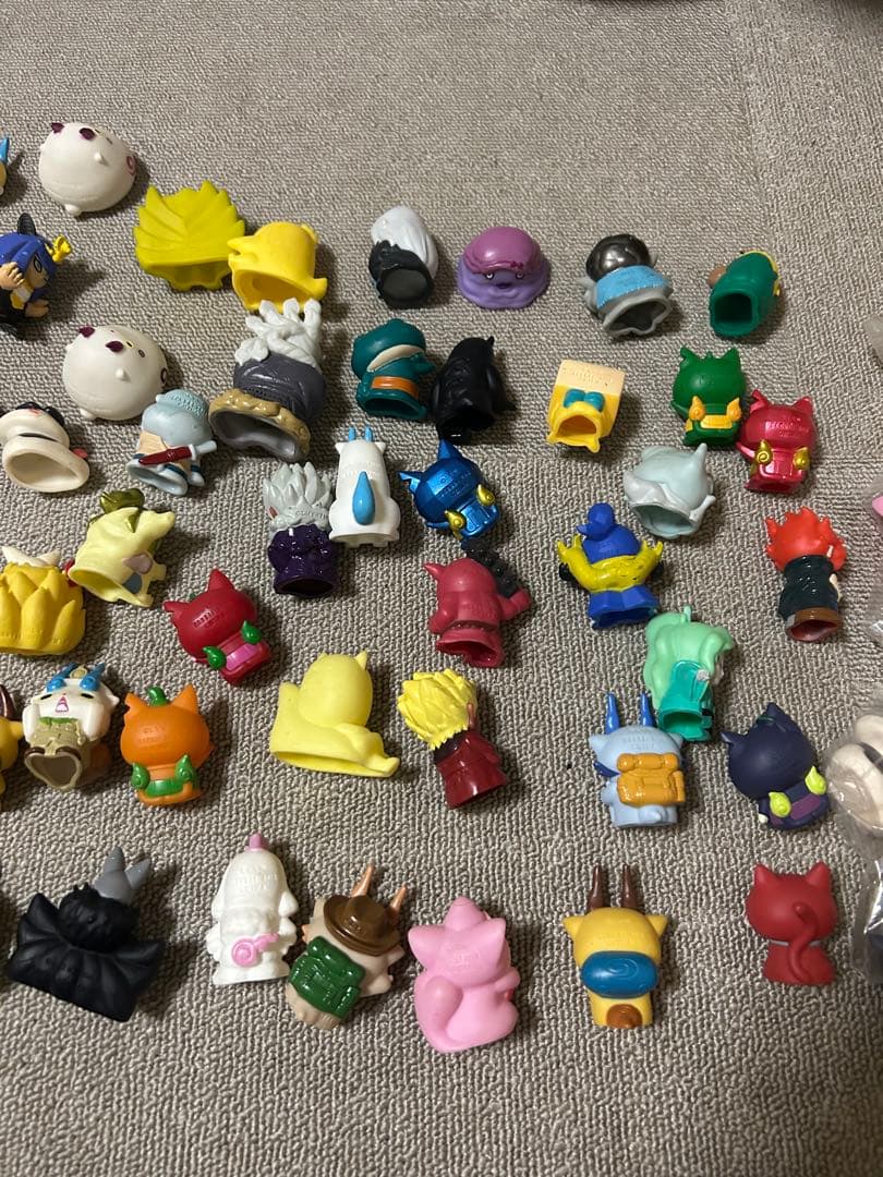 妖怪ウォッチ　指人形まとめ売り　ソフビ