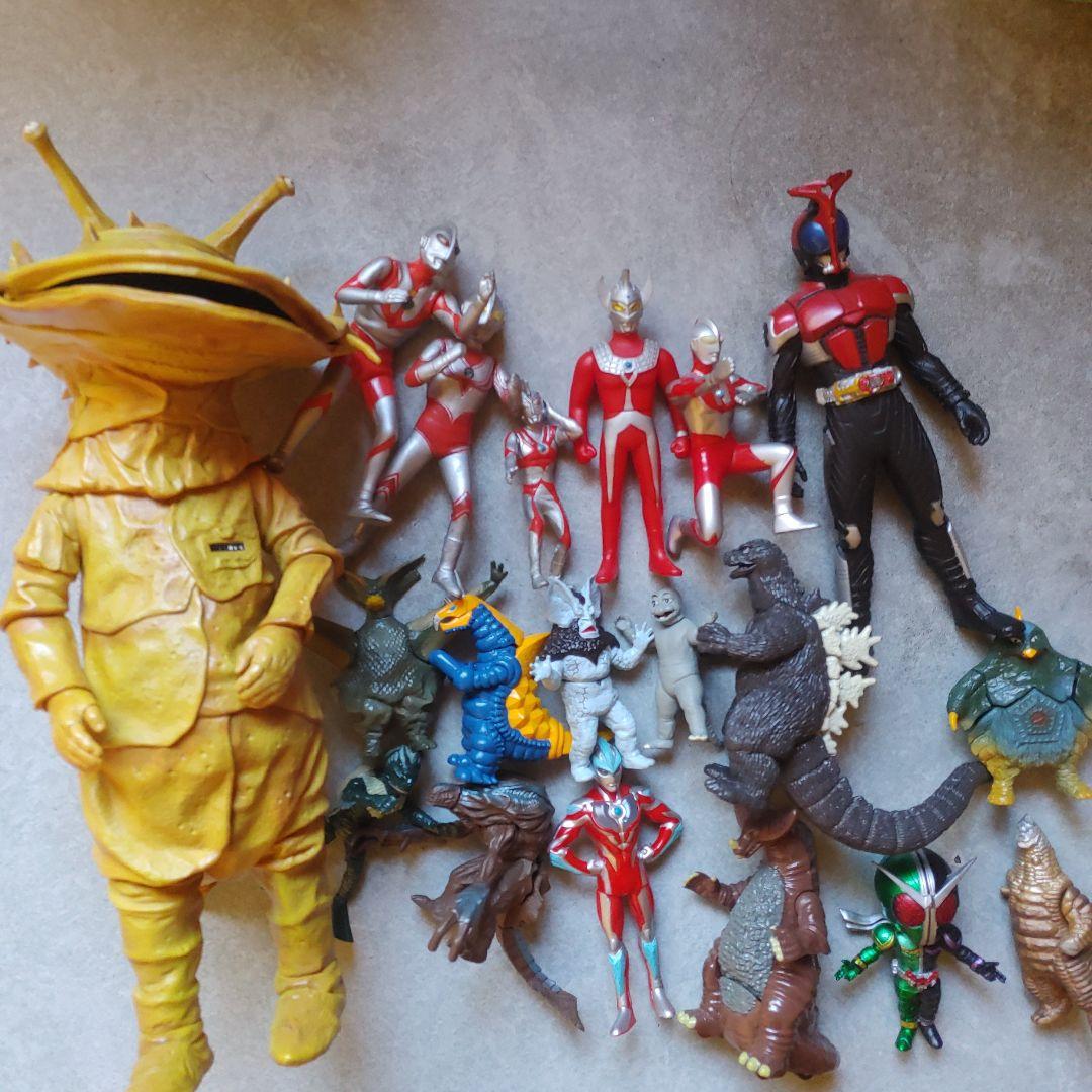約30cm　カネゴン　ソフビ　1991年　円谷プロ　　ウルトラマンフィギュアなど