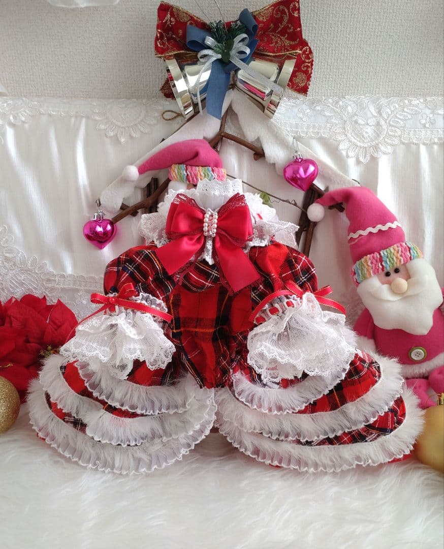 Nonmokaページ♡ハンドメイド♡ハンドメイド犬服♡犬服♡クリスマス犬服