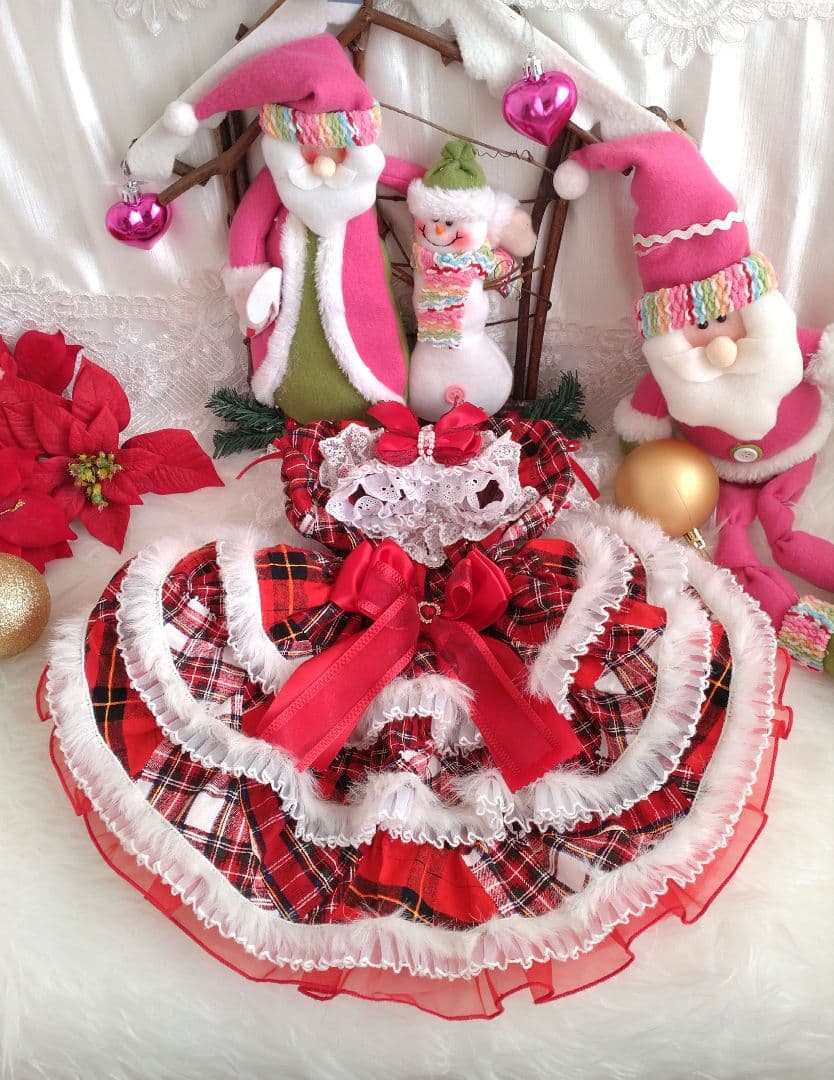 Nonmokaページ♡ハンドメイド♡ハンドメイド犬服♡犬服♡クリスマス犬服