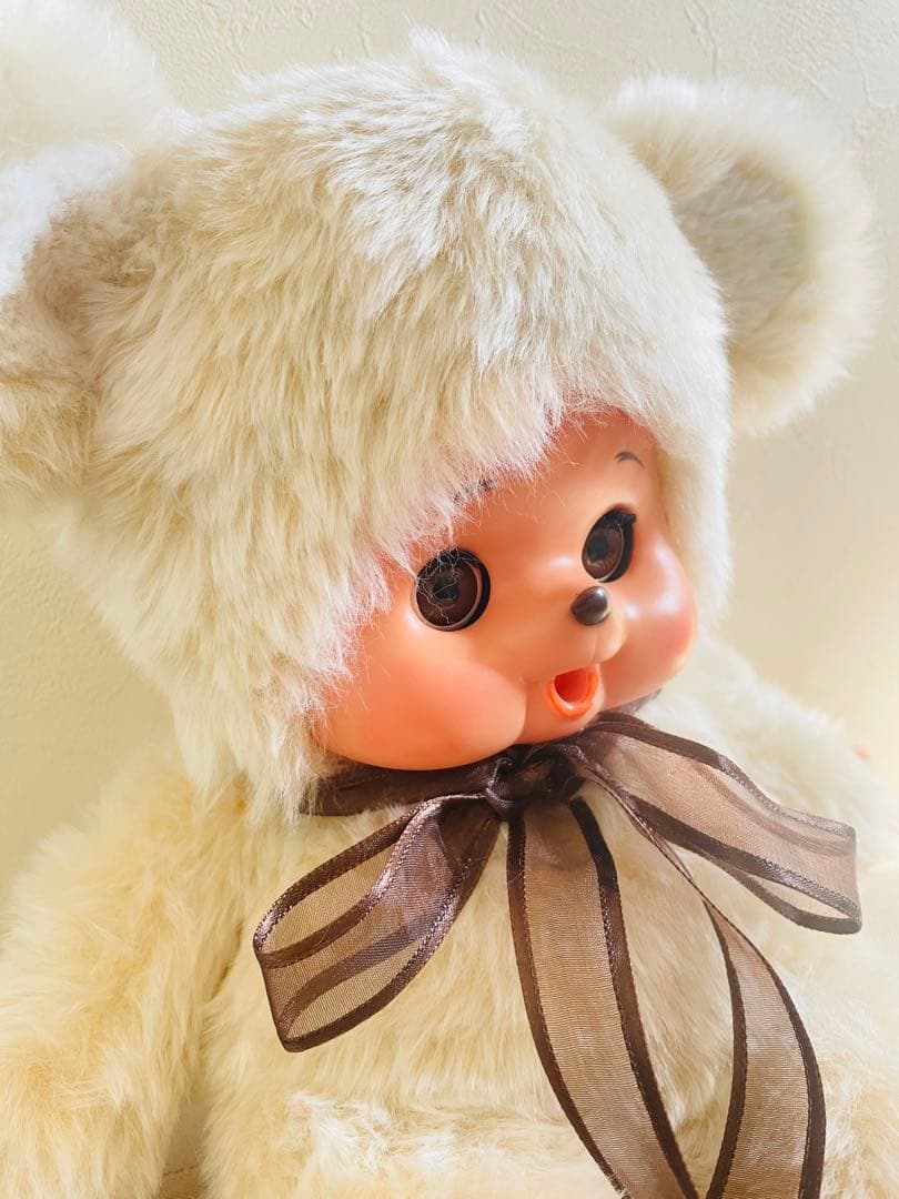 大助君風♡カスタム・テディベアちゃん ふわふわホワイト君